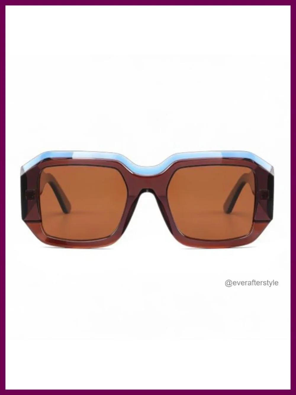 Oversized Acetate Polarized Sunglasses for Women UV400 Protection